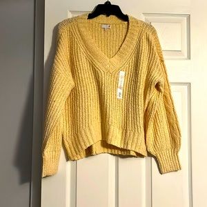SO Yellow Sweater